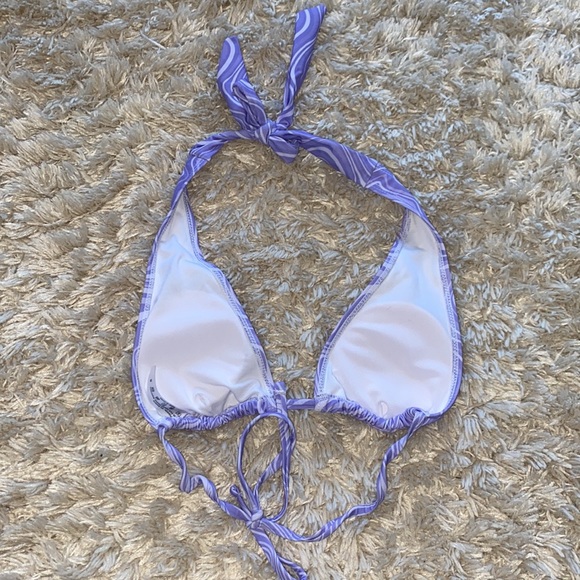NWT SHEIN Purple Swirl Bikini - Picture 7 of 9